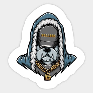 Bulldog Rapper Sticker